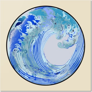 wave Posters and Art